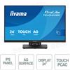 IIYAMA T2454MSC-B3AG - Iiyama ProLite T2454MSC-B3AG 24" Touchscreen - Precisione e Comfort Professionale
