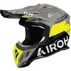 Airoh Casco Moto Cross Enduro Airoh AVIATOR ACE 2 FURY Giallo Luci