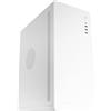 Tacens ENSIS, case ATX per PC, Design Totalmente in Metallo, Struttura Robusta Ultra-Robusta, Semi-Tower con Ventola Ultra-Silenziosa da 120mm FDB, USB 3.0, Bianco