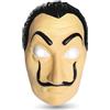 TK Gruppe Timo Klingler Travestimento della serie "La casa di carta", per uomini e donne, per adulti, per Carnevale, Halloween, 1 maschera