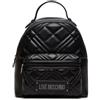 Love Moschino, BACKPACK Donna, Nero, Taglia unica