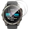 Lutree per Garmin Fenix 8 Pro 51mm Vetro Temperato, 3 Pezzi HD Durezza 9H Pellicola Protettiva, Anti-Impronte Anti-Graffio Senza Bolle Protezione Schermo