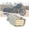 GNXfixt CarPlay Jumper Plug per Harley Davi-dson Road Glide o Street Glide 2019-2023 con radio Boom Gts