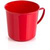 Kimmel 21 000 2005 5   Servizio da tavola per bambini, composto da tazza, piattino e piattino, in plastica, colore: Blu