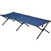 COSTWAY Brandina Pieghevole da Campeggio, Letto Portatile in Tessuto Oxford, Struttura in Metallo e Borsa di Trasporto,Branda Campeggio per Backpacking Ospiti Viaggi Spiaggia, Portata 136 kg (Blu)