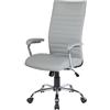 Archimede San Francisco, Poltrona Presidenziale, Grigio, 65 x 63 x 118 cm