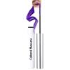 Lestpola Mascara ultra fine per ciglia corte, mascara viola, impermeabile, volume e lunghezze, arricciatura a lunga durata, senza grumi, mascara ad alta pigmentazione, trucco per donne 08