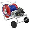 AgriEuro TOP-LINE Kit motopompa elettrica da irrorazione con carrello - Udor Iota 20 hp1