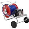 AgriEuro TOP-LINE Kit motopompa elettrica da irrorazione con carrello - Annovi reverberi AR DUE EM