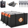 Sailnovo Roof Bag Box Borsa da tetto per auto in PVC impermeabile Box da tetto per auto Con/Senza portapacchi