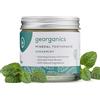 Georganics - Dentifricio Biologico Sbiancante e Ricco di Minerali - Formula Non Cchiumogena Con Olio di Cocco Vergine Biologico - Vegan, senza SLS, Test Sugli Animali e Fluoro - Menta Verde - 60ml