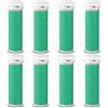E-Cron Testine rotanti di ricambio E-cron ® compatibile con Micro-Pedi Emjoi,duro ruvido, 8 ricarica.