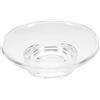 Ciieeo Contenitore Sapone Trasparente Portasaponi Rotondo in Vetro Vassoio Porta Sapone Per Bagno Doccia Salva Saponetta Organizer Da Viaggio Per Esterni