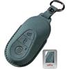 ontto Custodia per chiave auto, adatta per Mercedes 2020-2025 S G E C classe W214 S214 X254 GLC EQE EQS 300 350 450 500 560 580 AMG, custodia con portachiavi, accessorio auto B, verde