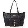 Love Moschino, BORSA A SPALLA Donna, Nero, Taglia unica