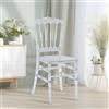BOOSDEN Napoleon Sedia Trasparente Plexiglass - Sedie Trasparenti per Matrimoni, Feste ed Eventi