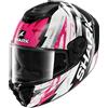 SHARK, Casco Moto Integrale SPARTAN RS HIBOLT Black Violet Chrome KVU, M