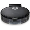 Hisense, Robot Aspirapolvere Lavapavimenti, Mappatura Giroscopica, 3 Livelli Potenza e di Lavaggio, Controllo tramite App (Wi-Fi), 90 min autonomia, Batteria 2600 mAh, 55W, Nero (Black RVCG144AB)