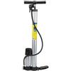 On Bike Pompa Gonfiaggio Ruote Bici in Metallo con Manometro Integrato e Piedino Antiscivolo - Compatibile Valvole Presta e Schrader - Alta Precisione e Stabilità