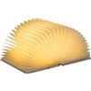 QXMGCBOK Lampada da libro Colori chiari multipli Lampada a drago goffrata Luce notturna a LED Compleanni e regali di Natale per donne, uomini e bambini (Mini Elk Book Lamp, Luce a tre colori)