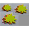 most-wanted-shop 60 stelle - Assortimento prezzo etichette in cartoncino Neon Misto 3 misure 270 G/MQ E 380 G/MQ pubblicitario simboli