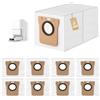 RongZy 8 Pezzi Sacchetti Per La Polvere Per Dreame L10s Ultra / L10 Ultra/L20 Ultra/D10 plus/per Xiaomi X10+ / X20+Aspirapolvere Accessori