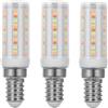I-SHUNFA Lampadina LED Wi-Fi Smart E14 RGB, 4W, 400LM AC 230V, Cambio Colore Con Sincronizzazione Musicale, 16 Milioni Di Colori Fai Da Te, Multicolore Dimmerabile, (3 Pezzi * Bianco Latte)