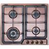 De Longhi PRONTA CONSEGNA - SPEDIZIONE IMMEDIATA Piano Cottura da Incasso 4 Fuochi Gas De Longhi ROF 46 PRO