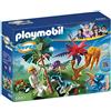 PLAYMOBIL 6687 - Isola Perduta con Alien e Raptor, Multicolore