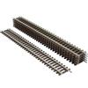 Evemodel Evemdel Modello H0 1:87 Codice 100 19 Binario dritto in rame nichelato con connettore, decorazione paesaggistica (6/Pkg)