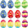 Hillylolly Uova di Pasqua Decorazioni Hillylolly 12 Pezzi Pallina Antistress, Pallina Antistress Mano Terapia, Adulti Bambino Alleviare Stress, Caccia Alle Uova di Pasqua,Cesti di Pasqua,Decorazioni Pasquali (E)