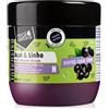 Real Natura - Maschera Super Hair Food Açai e Lino - 500ml - Nutrizione e riparazione profonda per capelli vitali e luminosi.