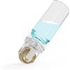 Lazzybeauty Hydra Needle 64 Derma Stamp Microneedling Pin Lunghezza 0,25 mm, Flacone applicatore per siero riutilizzabile per la cura della pelle anti-invecchiamento stimolazione della crescita della barba dei