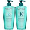 KÉRASTASE Resistenza Bain Extentioniste, Shampoo Riparatore di Lunghezza, Creatina R e Taurina, 500 ml x 2 DUO