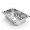 Sxhlseller Lavello cucina rettangolare, in acciaio inox 304, con uscita fognaria 40 mm, per lavabo, cucina, bar, barca, roulotte, yacht, barche