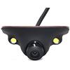 Auto Wayfeng WF® HD CCD visione notturna 360 gradi auto vista posteriore/anteriore telecamera retromarcia telecamera 2 LED