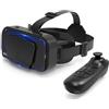 DAZZLEEX Cuffie immersive per realtà virtuale con controller, protezione degli occhi, occhiali VR per smartphone 4,7-7, lenti HD (G10+B03)
