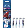 PROCTER & GAMBLE SRL ORALB POWER REFILL EB10 SPIDERMAN 4 PEZZI