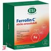 ESI SRL ESI FERROLIN C 30 STICK OROSOLUBILI 1,45 G SENZA GLUTINE NATURALMENTE PRIVO DI LATTOSIO CON EDULCORANTI