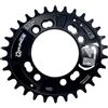 Rotor Corona ovale mtb qx1 30 denti bcd76*4 nero