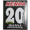 Kenda Camera d'aria Kenda 20x3.50/4.00 v. america 48mm
