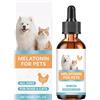 Generico Sedativo Per Cani | 60 ml Supporto Riposo Sedativo Calmante Per Cani,Supplemento Rilassante Salute Gatto Sonno Notte | Per Cura Gattini Salute Viaggio Toelettatura Sonno Aggressività Bagno
