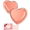 Virelle Scaldamani elettrico - 2PCS a forma di cuore 5200mAh riscaldatore di mano elettrico - calze stuffers per le donne, regali per le donne per all'aperto, caccia, accessori da campeggio