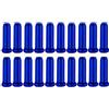 cyclingcolors 20x Tappi per Cavi Freno Cambio Bici Copertura per Terminale Fili Bicicletta Copri Estremità Filo Cappuccio Alluminio, blu
