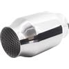 Simoni Racing ESR4 Marmitta Sportiva Universale, Uscita Rotonda Dritta, Marmitta Dritta per Auto in Inox, Lunghezza 160 mm