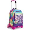 Seven TROLLEY JACK 3 RUOTE - MULTICOLOR GIRL