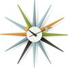 Vitra - Orologio Nelson Clock - Multicolore - Legno massello dipinto - Designer George Nelson