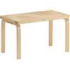 ARTEK - Panchina Artek + Marimekko - Legno naturale - Betulla lamellare - Designer Maija Isola