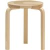 ARTEK - Sgabello Artek + Marimekko - Legno naturale - Betulla lamellare - Designer Maija Isola