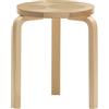 ARTEK - Sgabello Artek + Marimekko - Legno naturale - Betulla lamellare - Designer Maija Isola